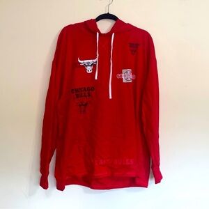 Chicago Bulls Red Pullover Hoodie